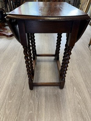 Antiker ovaler Gateleg-Klapptisch Eiche, England