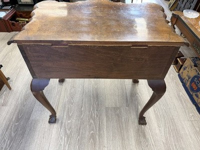 Antike Queen-Anne-Kommode Wurzelnuss, Holland um 1880