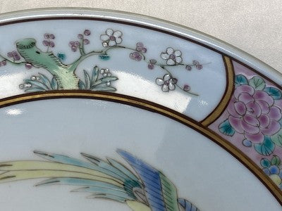Großer Famille-Rose-Teller China um 1900/20, 31,3 cm