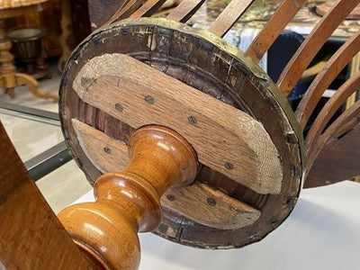 Messingeimer Gebrauchsspuren