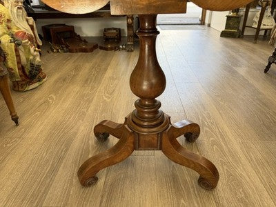 Antiker Spieltisch Mahagoni, Holland um 1840