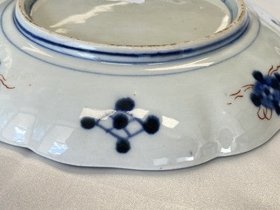 Imari-Teller mit Blütenmedaillon, Japan um 1900, 21,3 cm