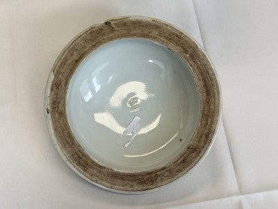 Chinesischer Famille-Rose-Suppentopf mit Deckel – 19. Jahrhundert