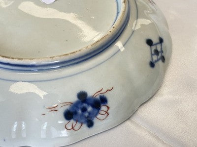 Imari-Teller mit Blütenmedaillon, Japan um 1900, 21,3 cm