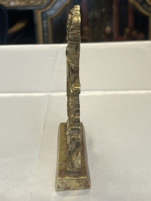 Saraswati – Messingfigur der Hindu-Göttin