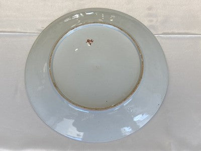 Großer Famille-Rose-Teller China um 1900/20, 31,3 cm
