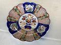 Imari-Teller mit Muschelrand, Japan um 1900, 21,9 cm