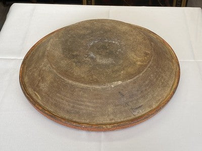 Chinesische Keramikschale, rot glasiert – Zhangzhou/Swatow, 17./18. Jh.
