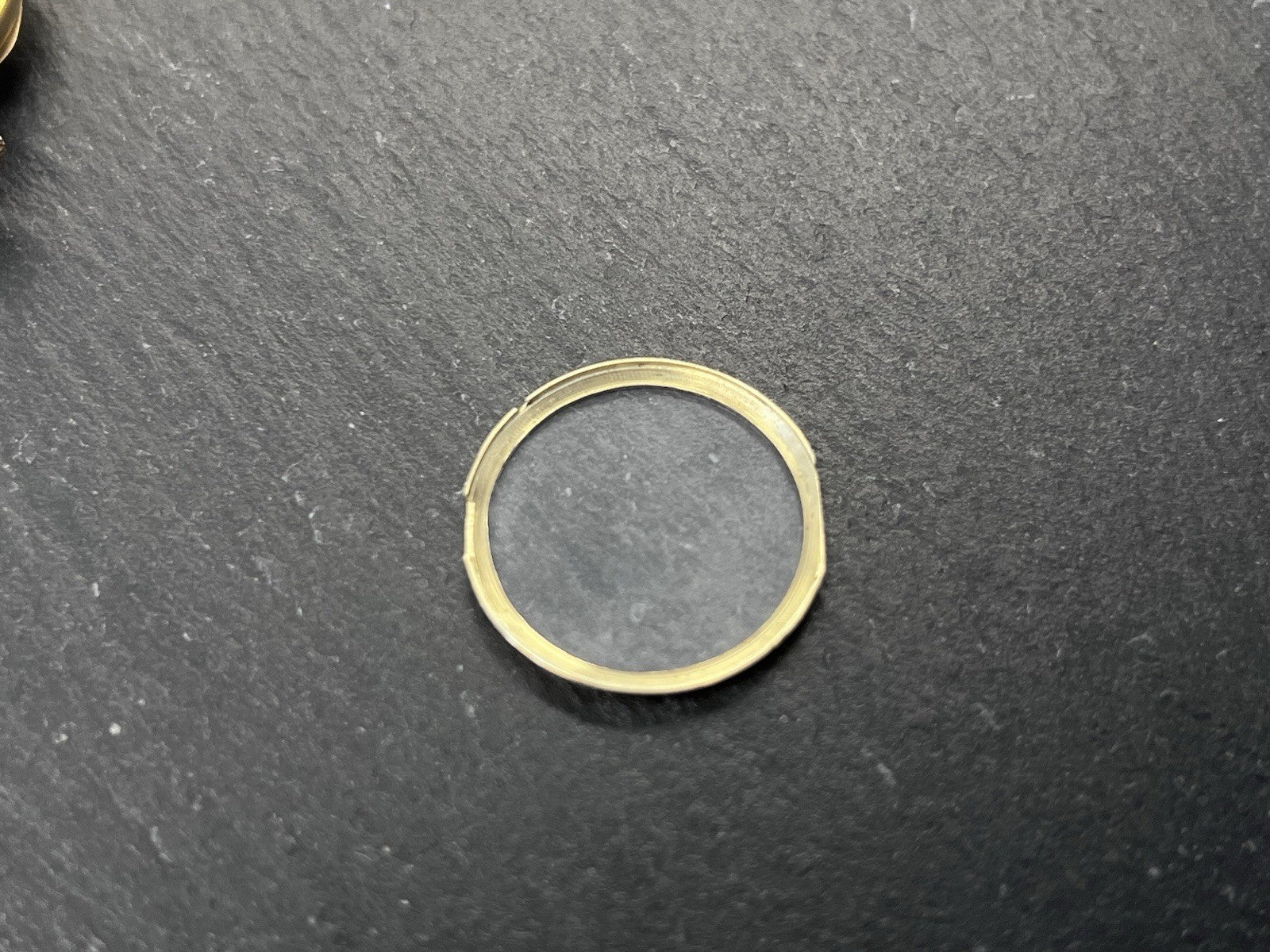 Damen Taschenuhr Drei Deckel Gold 14K Diamanten defekt 17,92g Gesamt