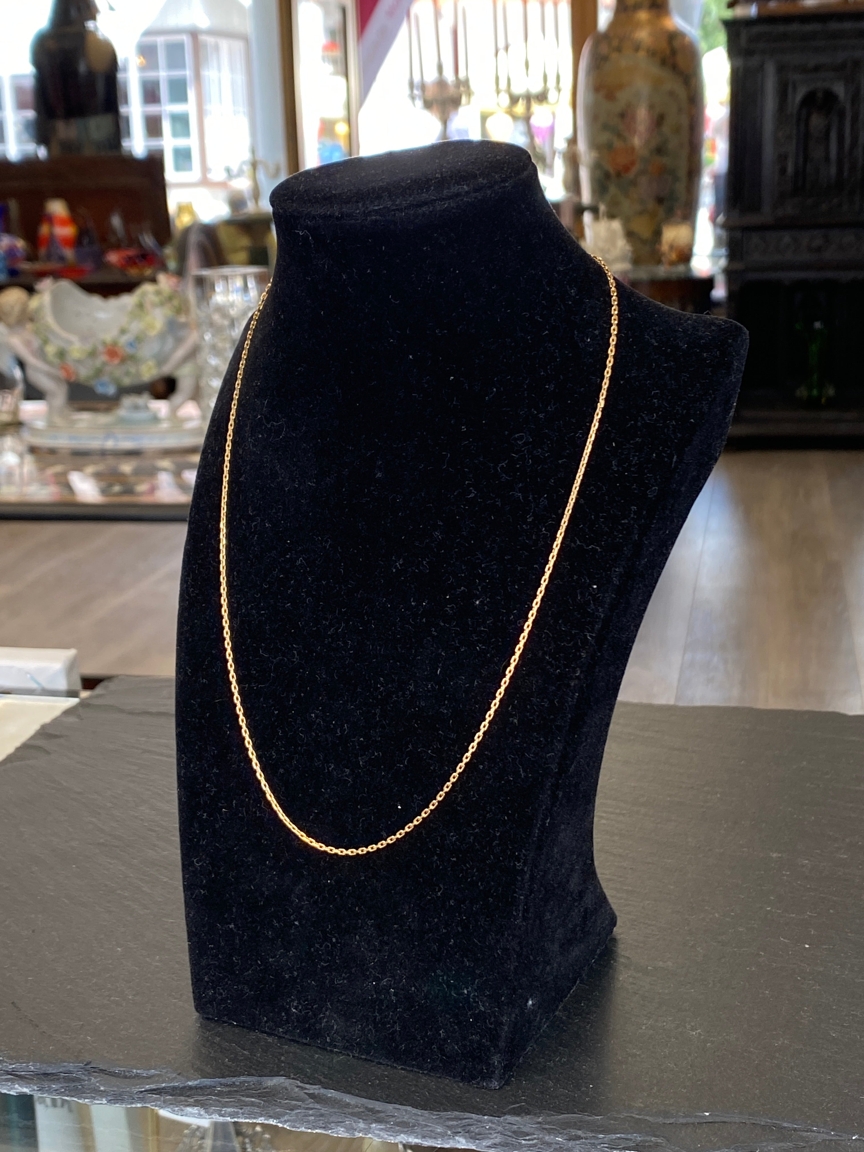 Halskette aus Gelbgold Gold 750 (18K) 45,8 cm 4,13g