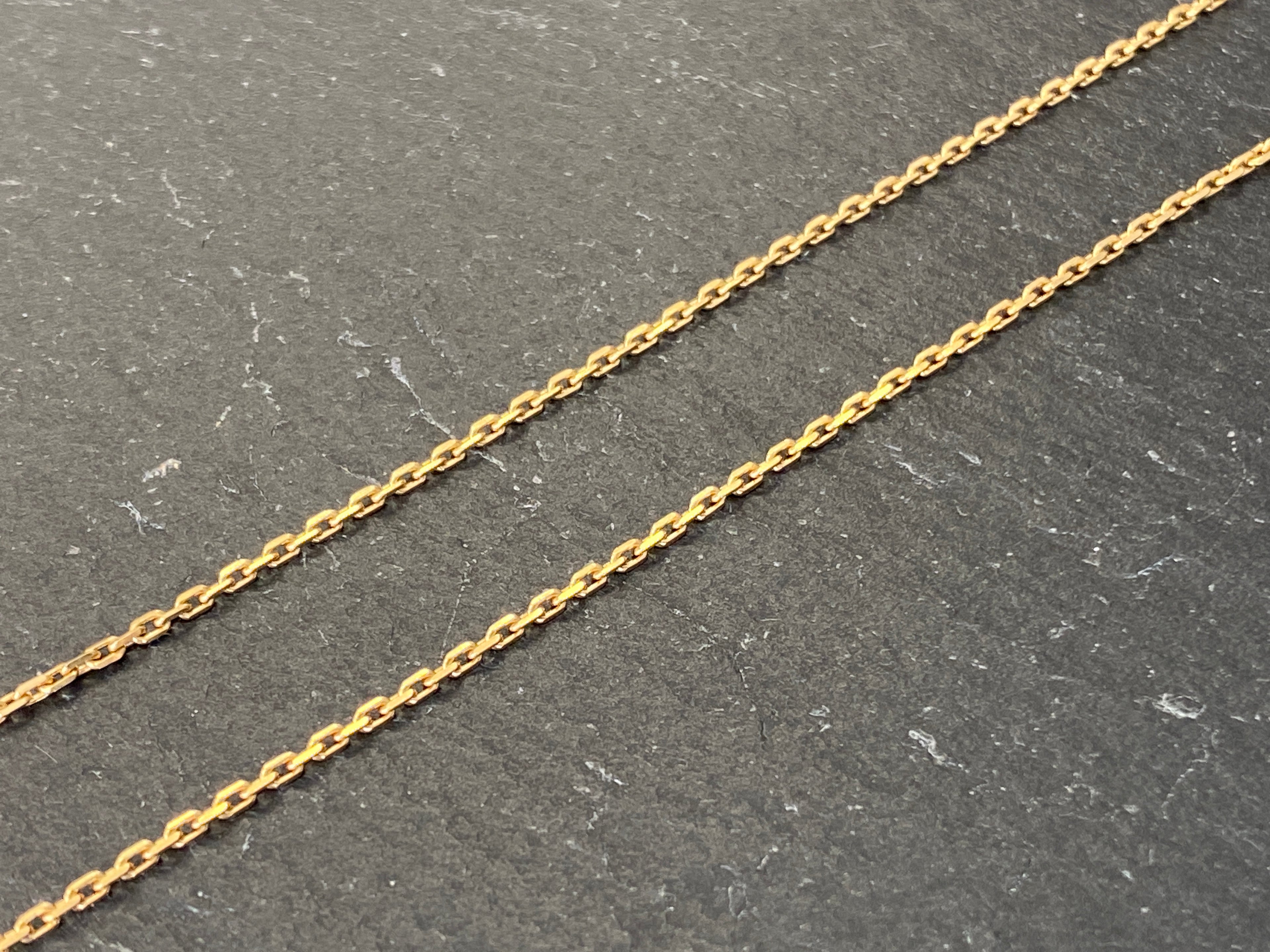Halskette aus Gelbgold Gold 750 (18K) 45,8 cm 4,13g