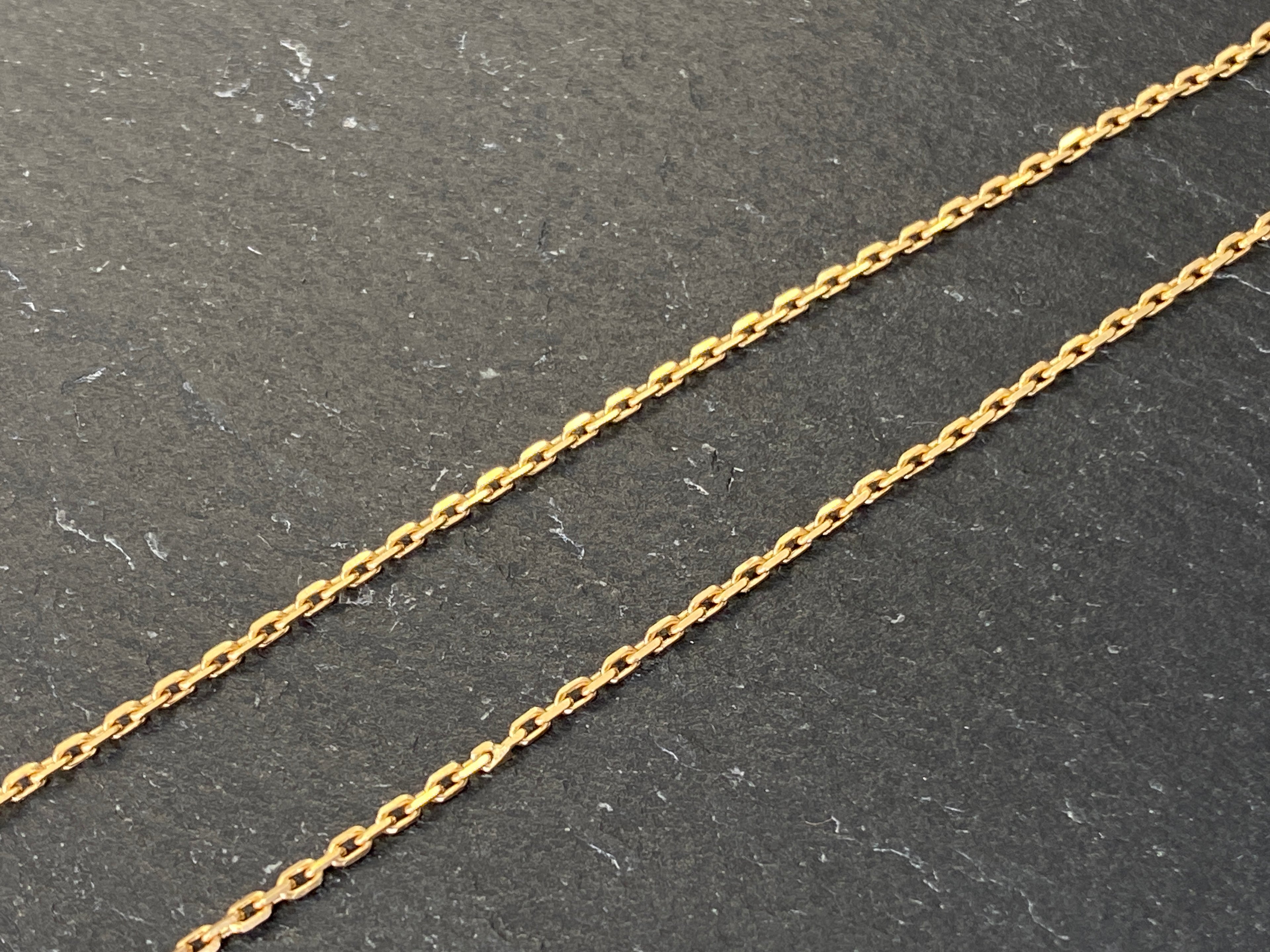 Halskette aus Gelbgold Gold 750 (18K) 45,8 cm 4,13g