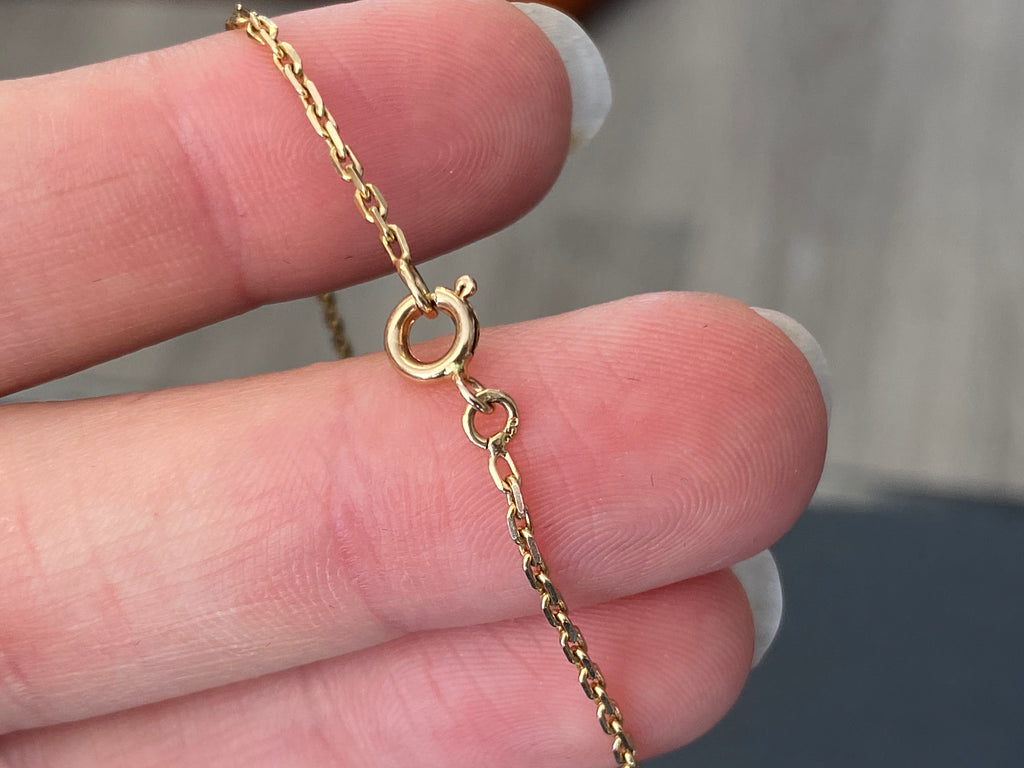 Halskette aus Gelbgold Gold 750 (18K) 45,8 cm 4,13g