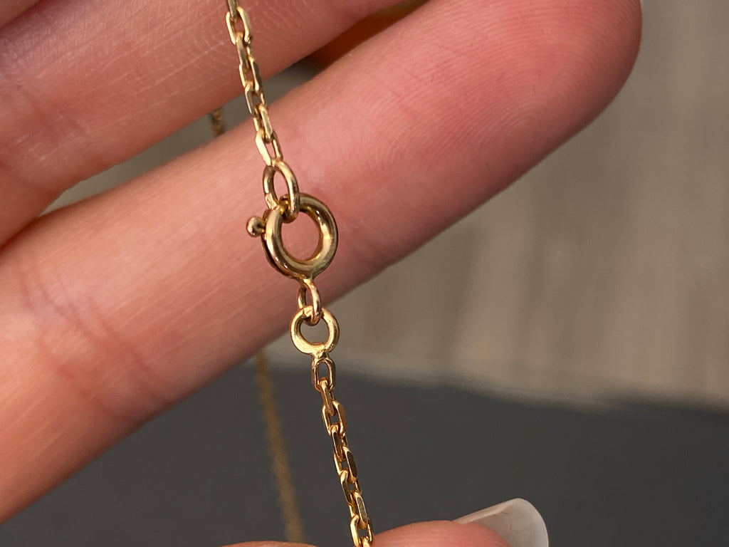 Halskette aus Gelbgold Gold 750 (18K) 45,8 cm 4,13g