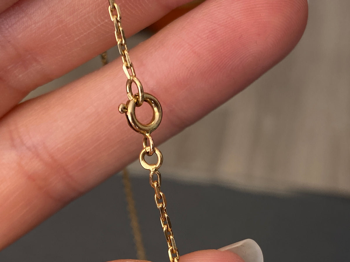 Halskette aus Gelbgold Gold 750 (18K) 45,8 cm 4,13g