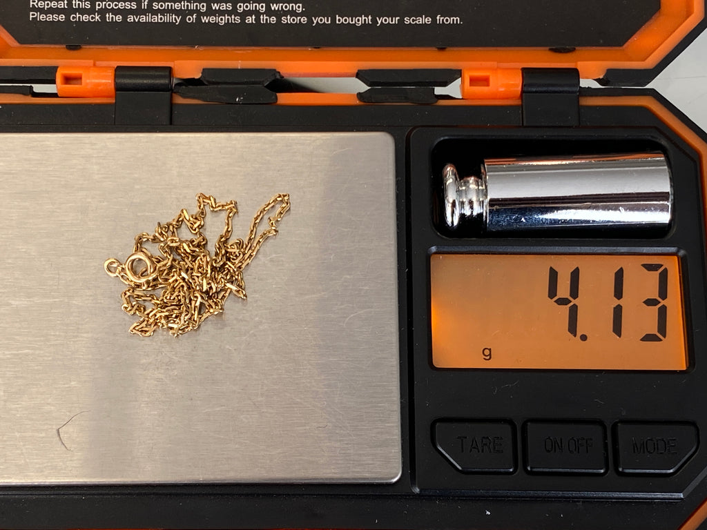 Halskette aus Gelbgold Gold 750 (18K) 45,8 cm 4,13g