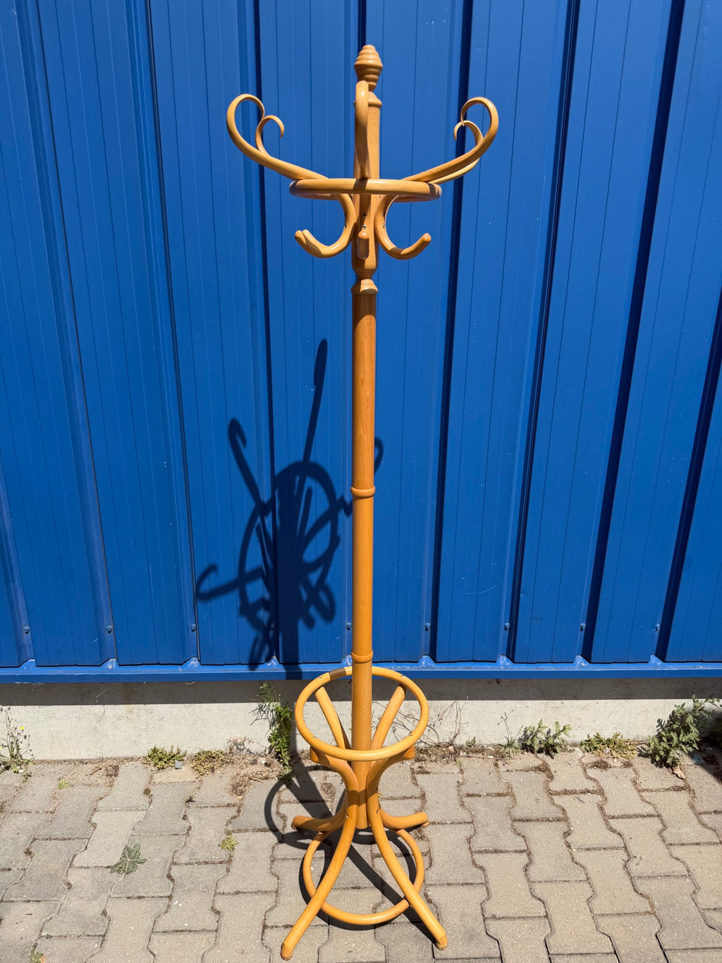 Garderobenständer Bugholz im Thonet-Stil, Buche · Wiener Klassiker