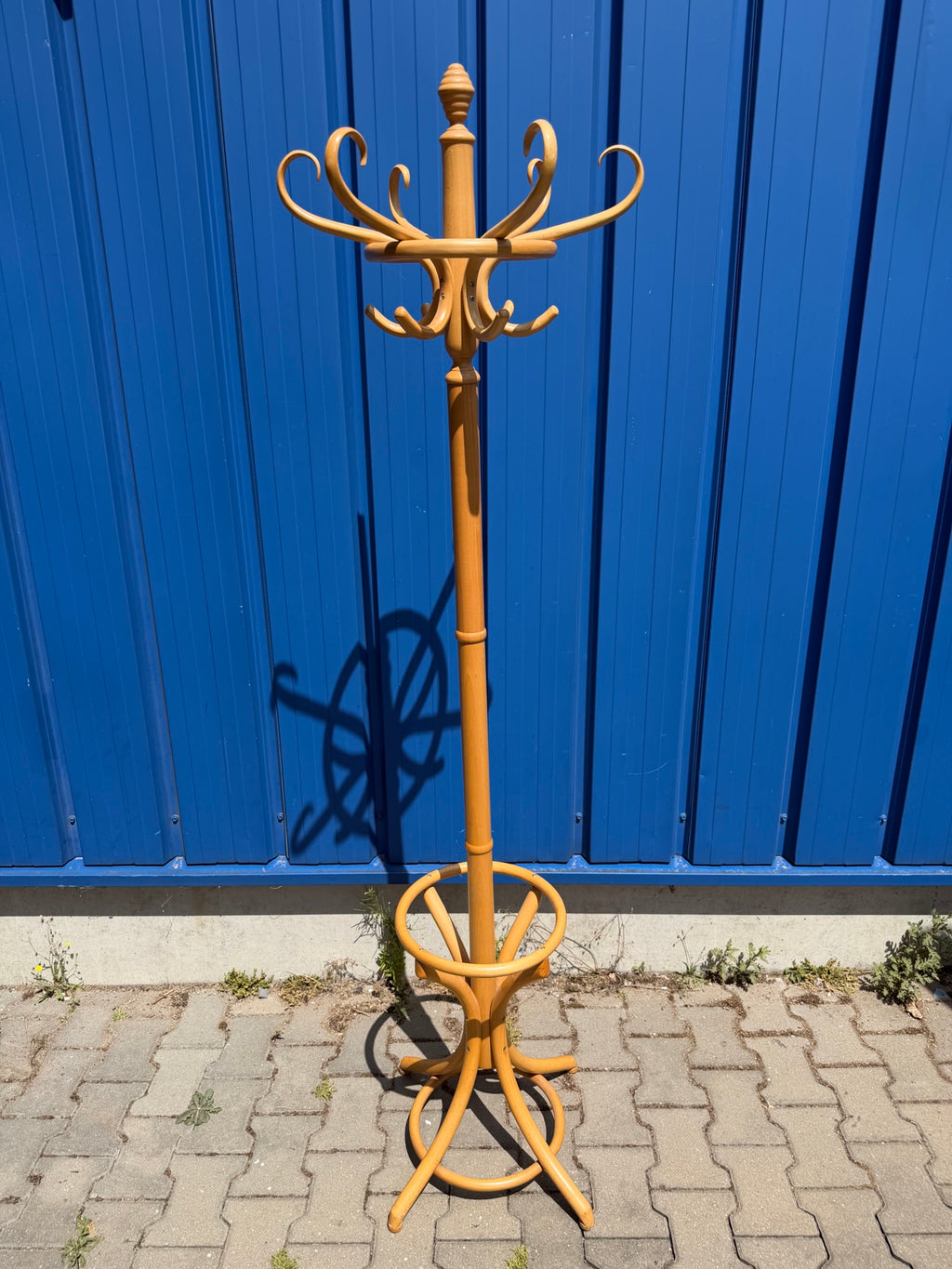 Garderobenständer Bugholz im Thonet-Stil, Buche · Wiener Klassiker