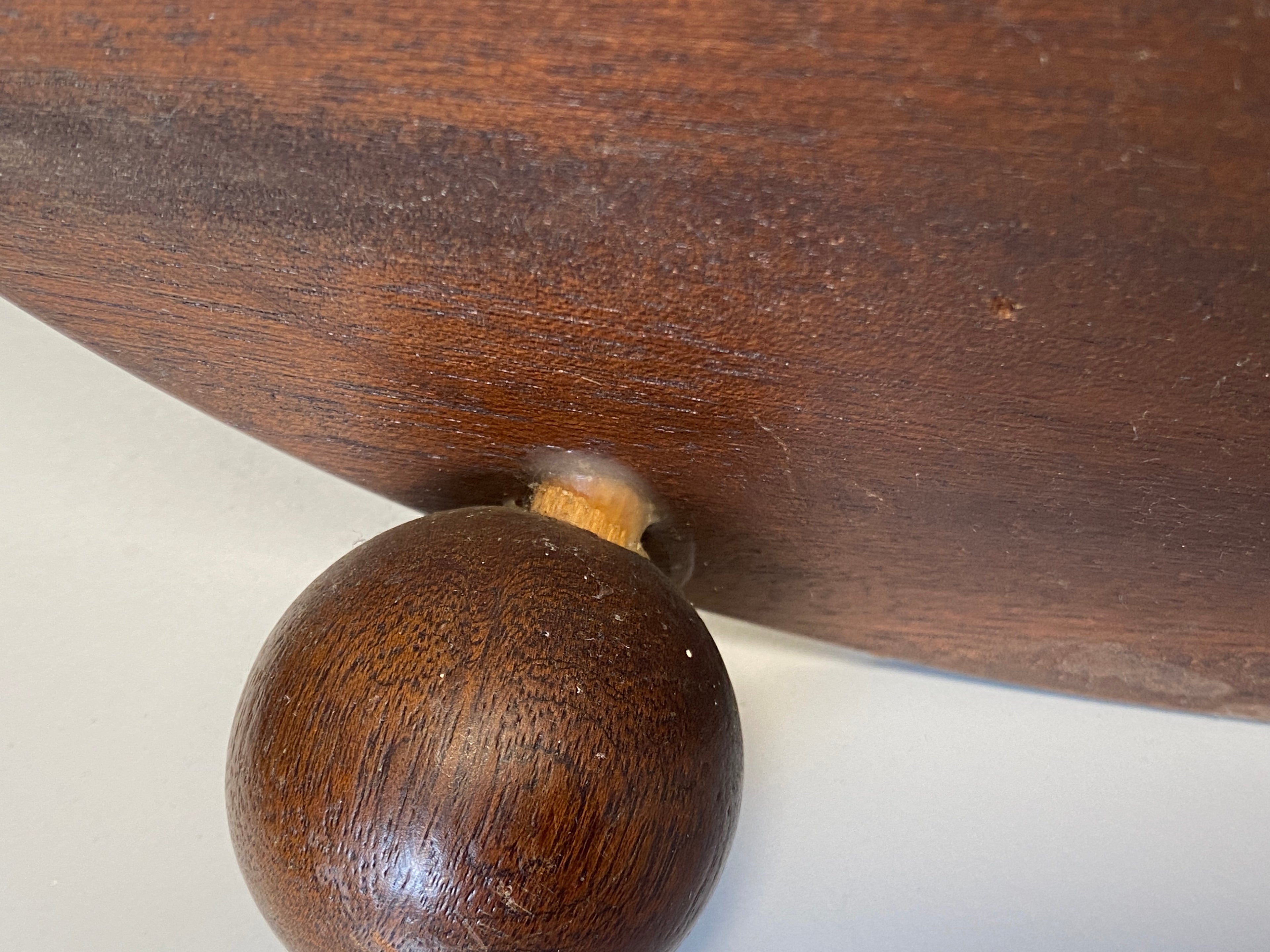 Holländisches Teestövchen (theestoof) mit Messingeimer – Mahagoni