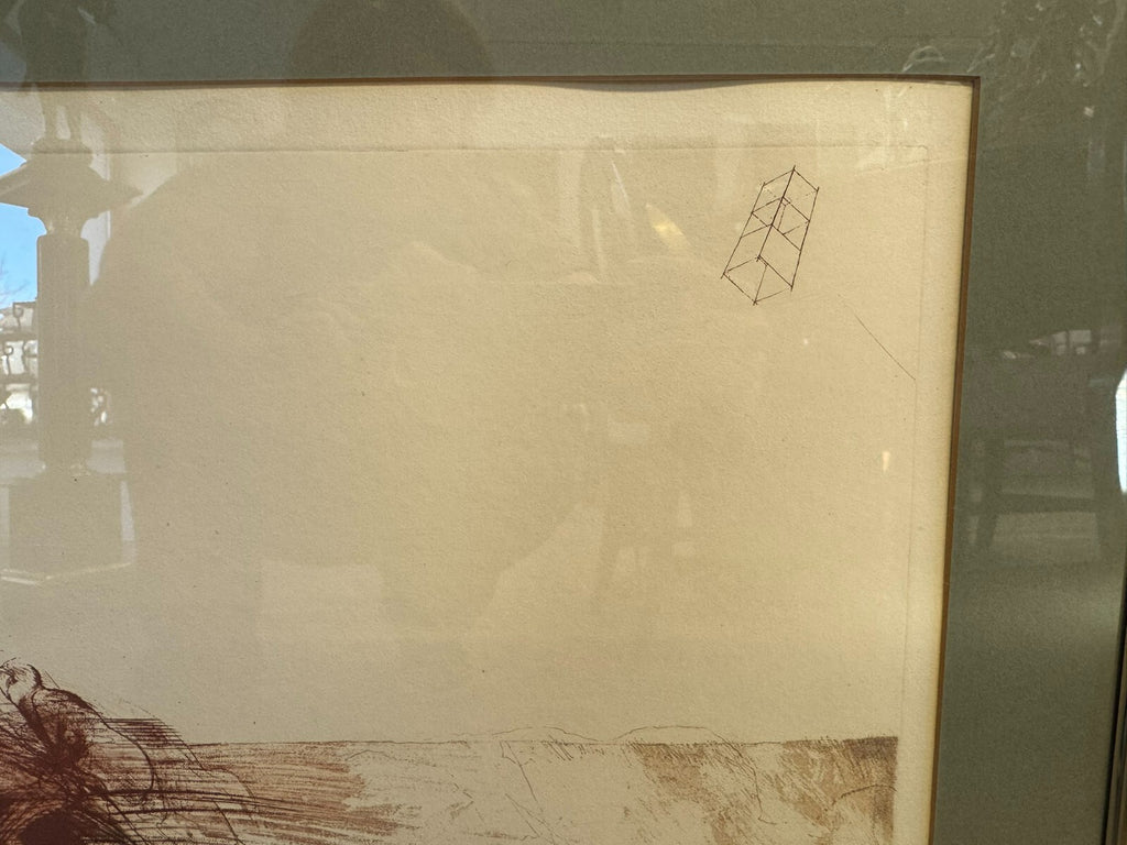 Ladislav Kuklik (1947) Signierte Farb Radierung der Herbst