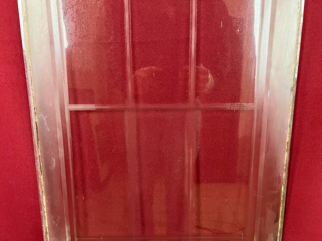 Antike Glasscheibe Glas Fenster Jugendstil original um 1900 Gardinen