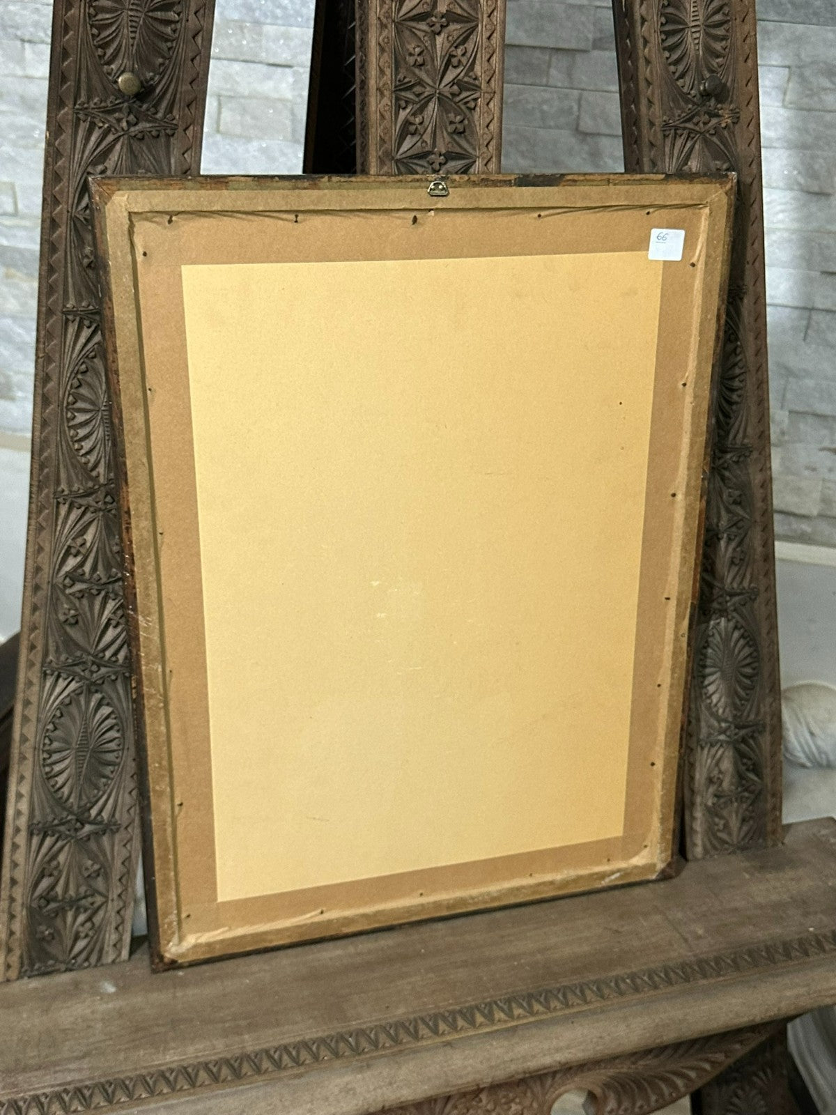 Sehr schönes Aquarell Landschaft gerahmt Hinter Glas