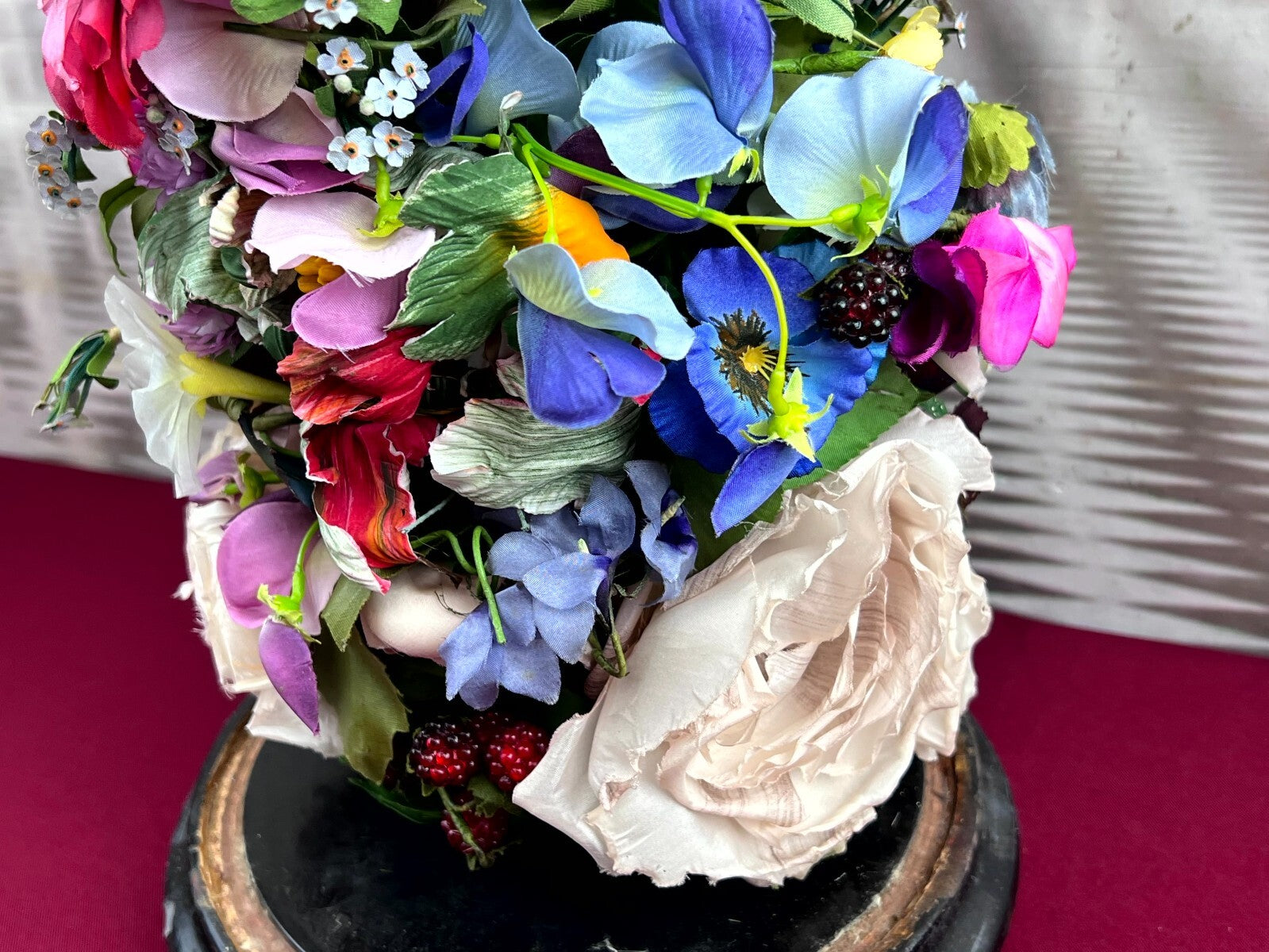 Globe De Mariee Hochzeit Andenken Frankreich Napoleon Iii Stil Blumen rund 59cm