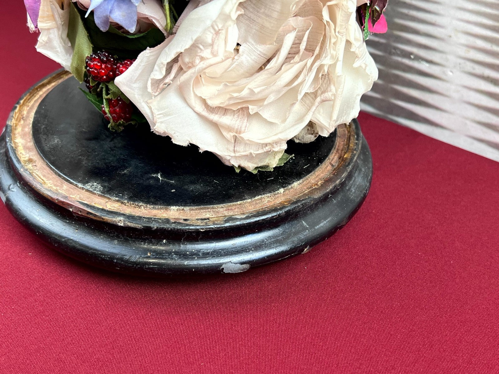 Globe De Mariee Hochzeit Andenken Frankreich Napoleon Iii Stil Blumen rund 59cm