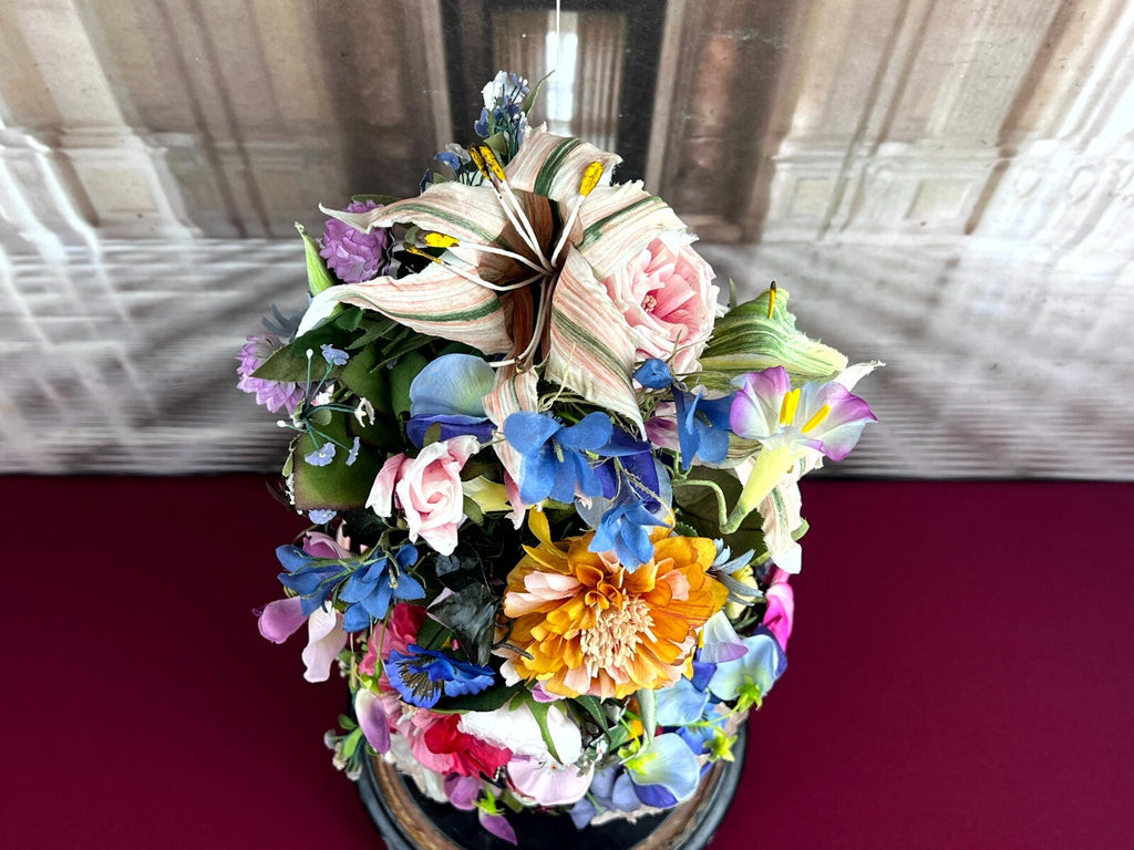 Globe De Mariee Hochzeit Andenken Frankreich Napoleon Iii Stil Blumen rund 59cm
