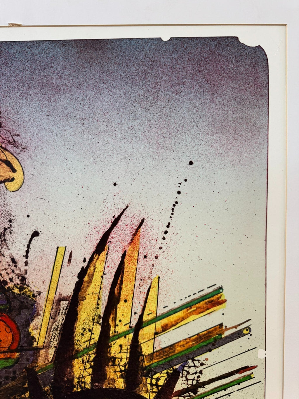 Karel Vysusil (1926-2014) Signierte Lithografie Atomare Zeit 9/25