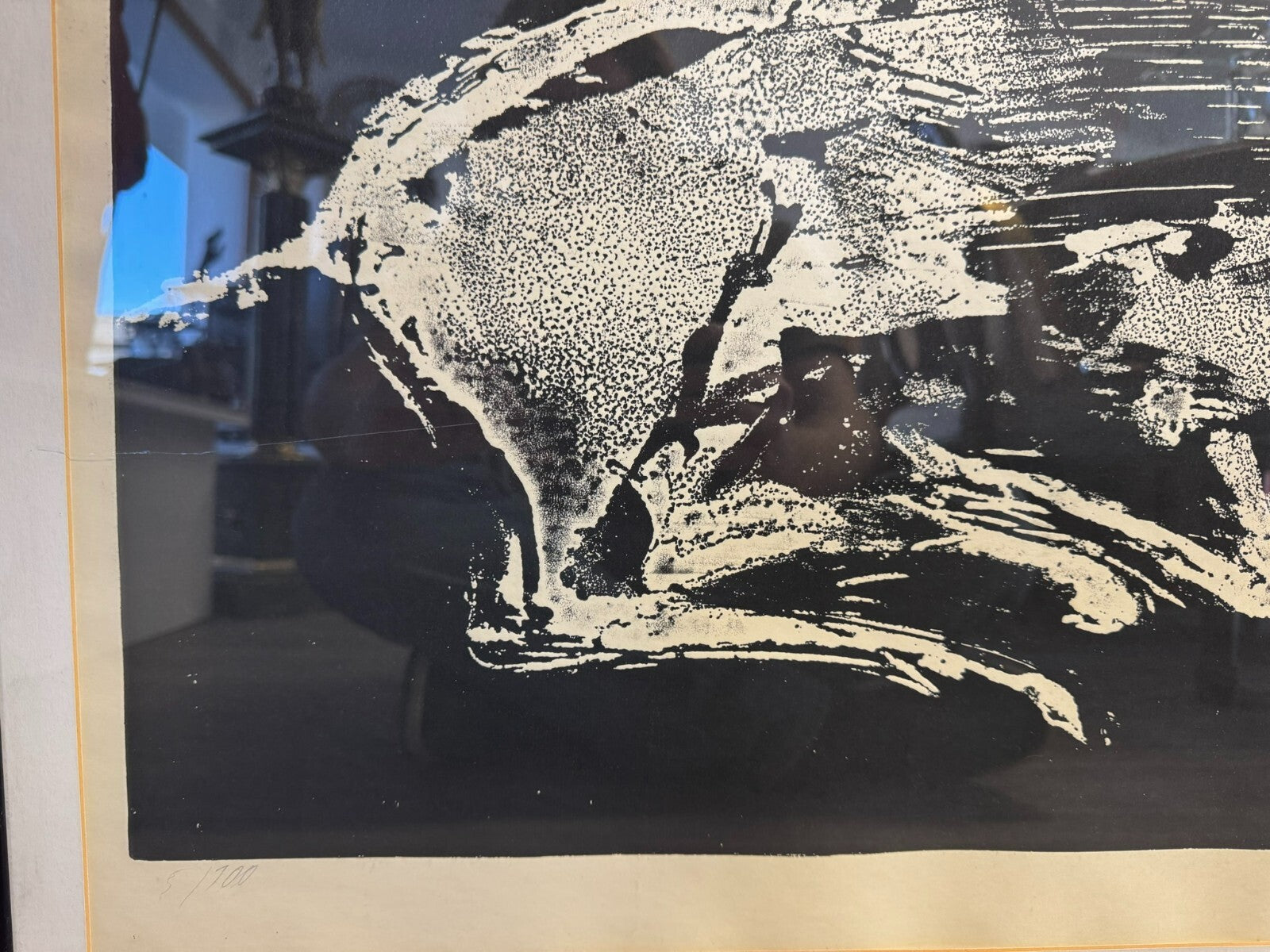Roman Havlík (1952) Signierte Lithografie Pferderennen