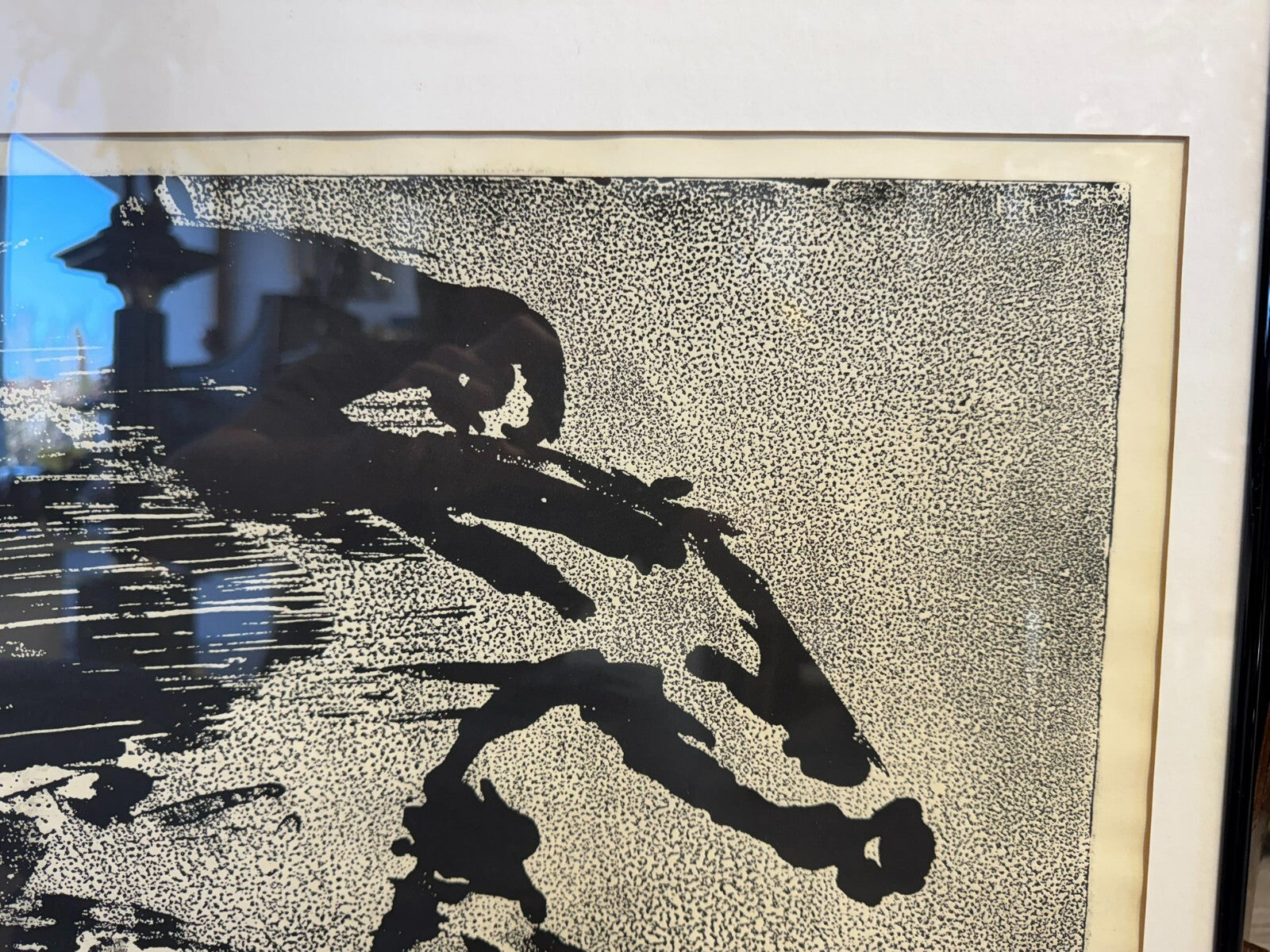 Roman Havlík (1952) Signierte Lithografie Pferderennen