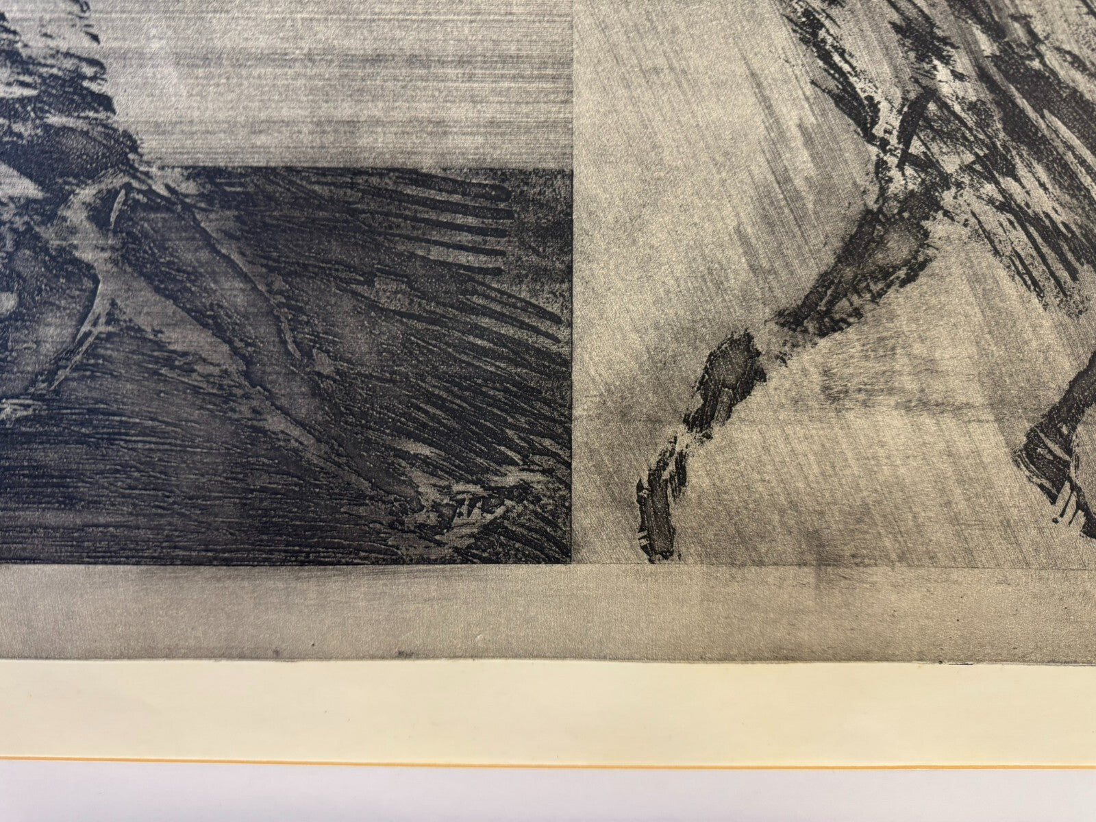 Roman Havlík (1952) Signierte Lithografie der Hochspringer 5/50