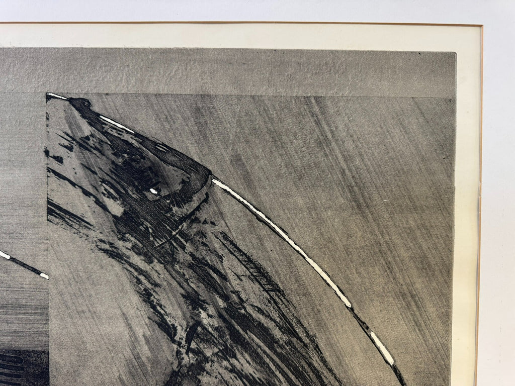 Roman Havlík (1952) Signierte Lithografie der Hochspringer 5/50
