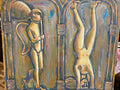 ÖLGEMÄLDE ENGEL UND AKROBATIN GEMÄLDE PARFIANSKIJ A. ZARIPOV GROSS 100x90cm