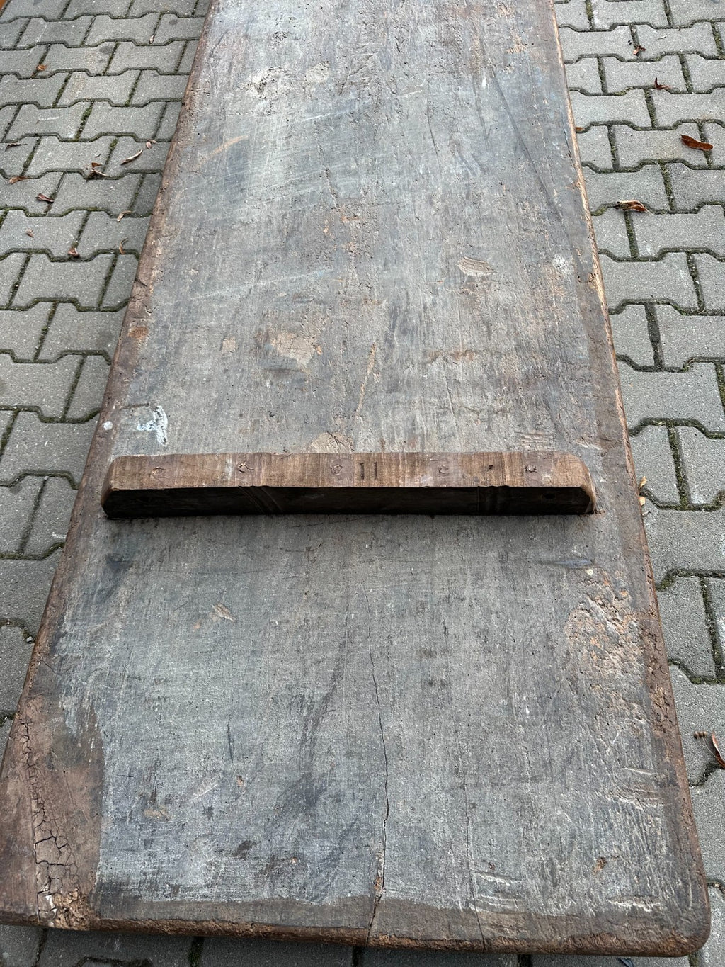 Antiker Esstisch Barock Tisch 18 tes Jhdt Eiche massiv 3m am Stück gearbeitet