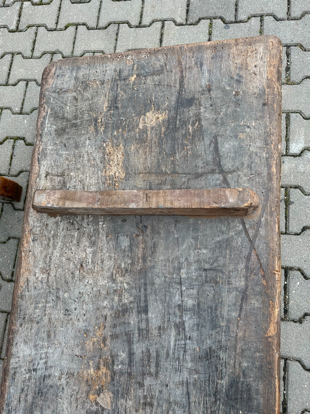 Antiker Esstisch Barock Tisch 18 tes Jhdt Eiche massiv 3m am Stück gearbeitet