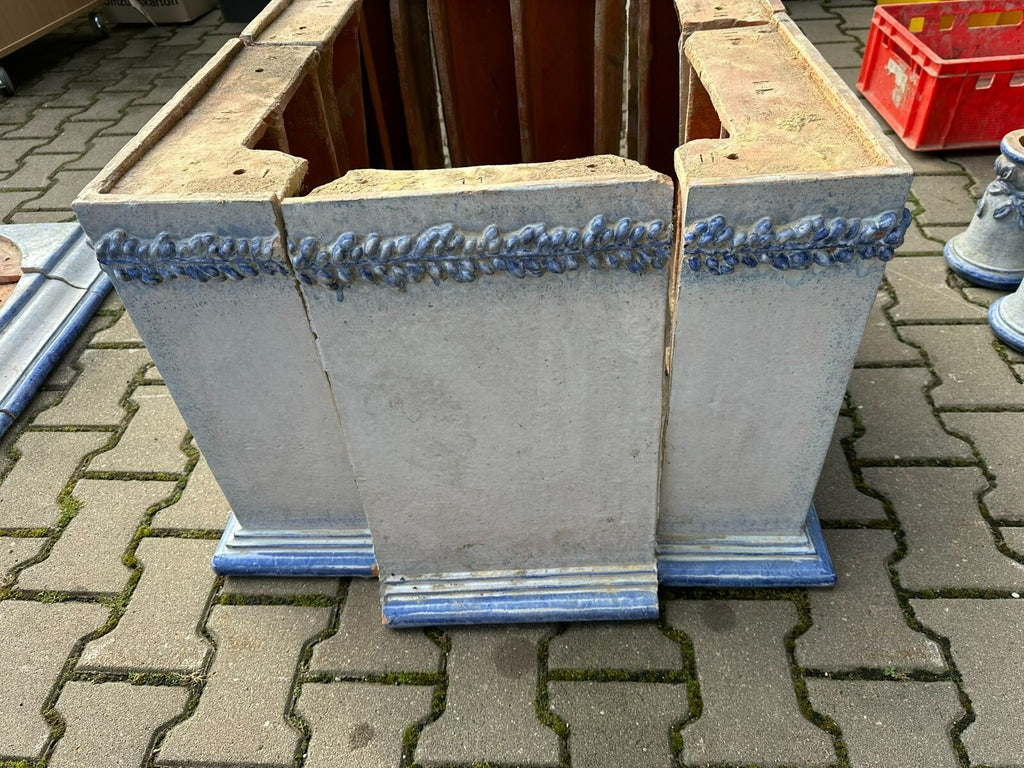 Grundofen Ofen Kachelofen in Historismus Stil Nymphen Betrieb mit Heizspirale