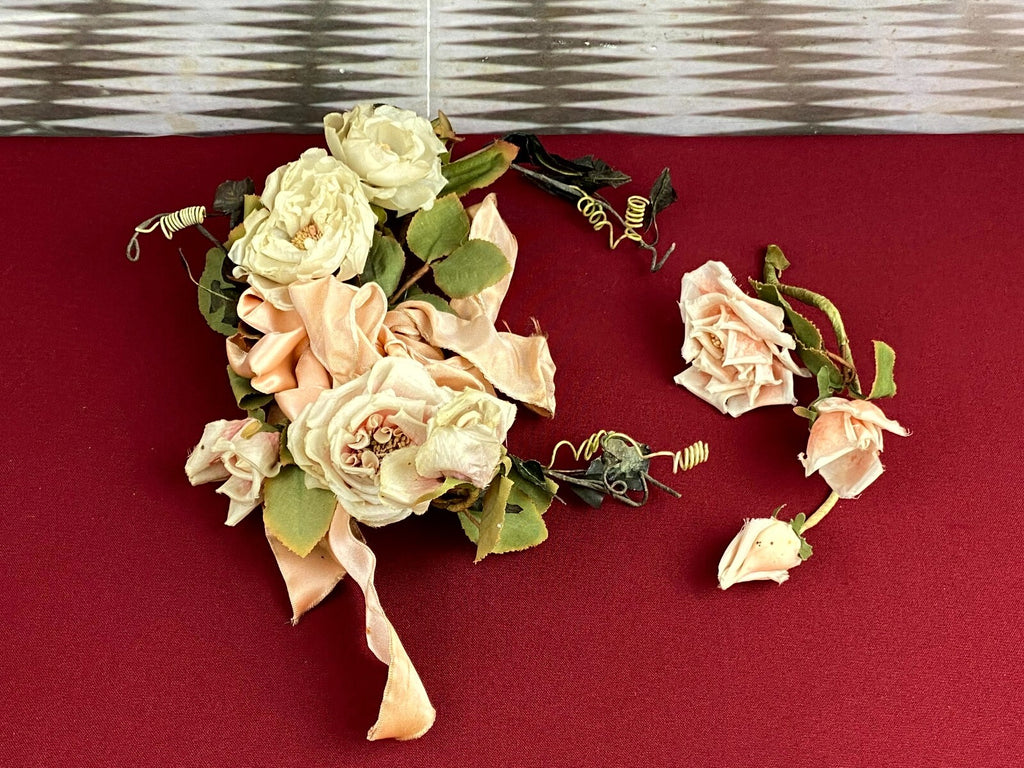 Globe De Mariee Hochzeit Andenken Frankreich Napoleon Iii Stil Blumen Glassturz