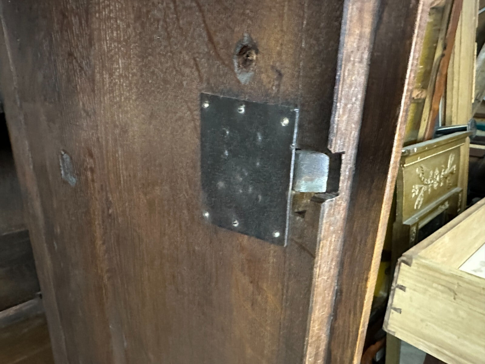 Antiker Barockschrank Louis Xv 18 tes Jhdt Eiche massiv Barock Schrank
