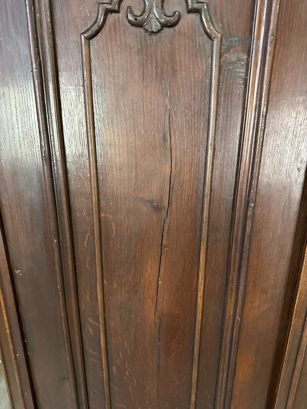 Antiker Barockschrank Louis Xv 18 tes Jhdt Eiche massiv Barock Schrank