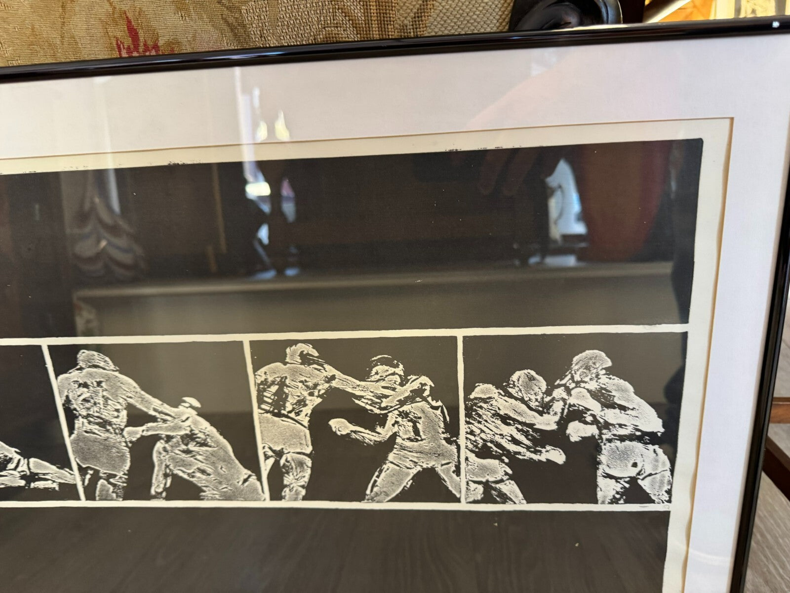 Roman Havlík (1952) Signierte Lithografie Boxer
