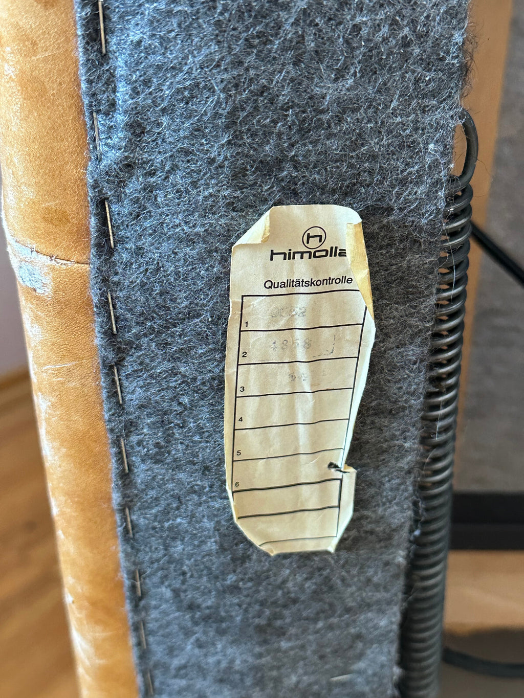 Himola Relax Sessel Leder Mechanisch Vintage Sessel