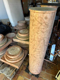 ANTIKE MARMORSÄULE ROSSO VERONA 160cm ca. 250kg SÄULE AUS MARMOR KAPITELLE