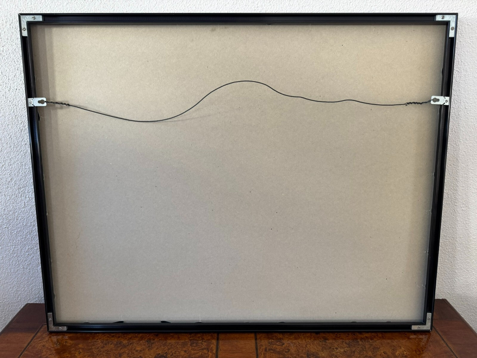 Signierte Lithografie Hinter Glas die Läufer 7/50