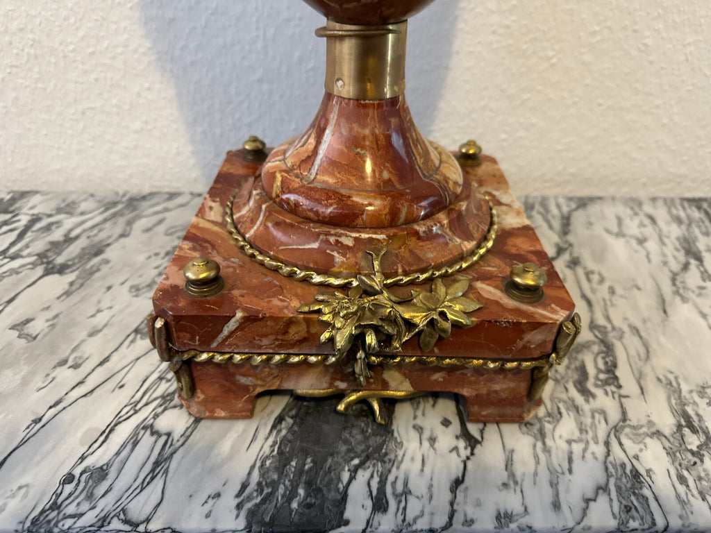 Antiker Beisteller um 1900 Cassolette Bronze Beschlag um 1900 Jugendstil