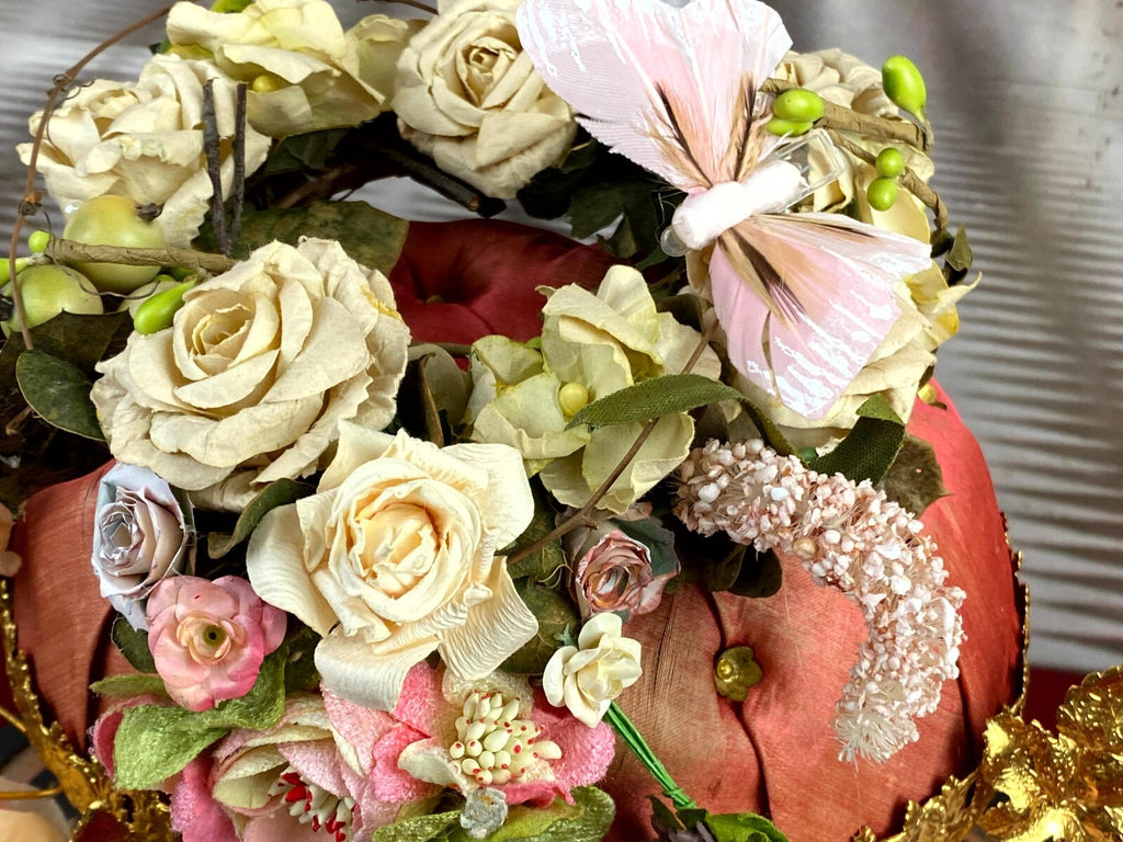 Globe De Mariee Hochzeit Andenken Frankreich Napoleon Iii Blumen Vogel 40cm