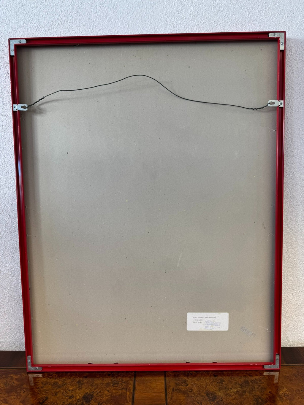 Karel Vysusil (1926-2014) Signierte Lithografie die Bedrohung 28/30