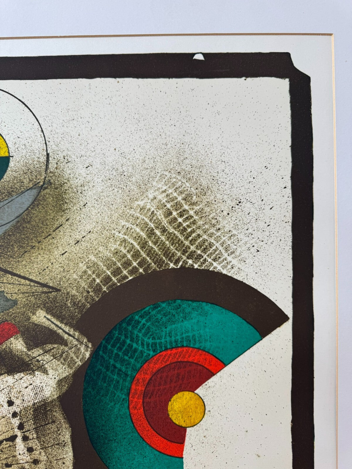 Karel Vysusil (1926-2014) Signierte Lithografie die Bedrohung 28/30