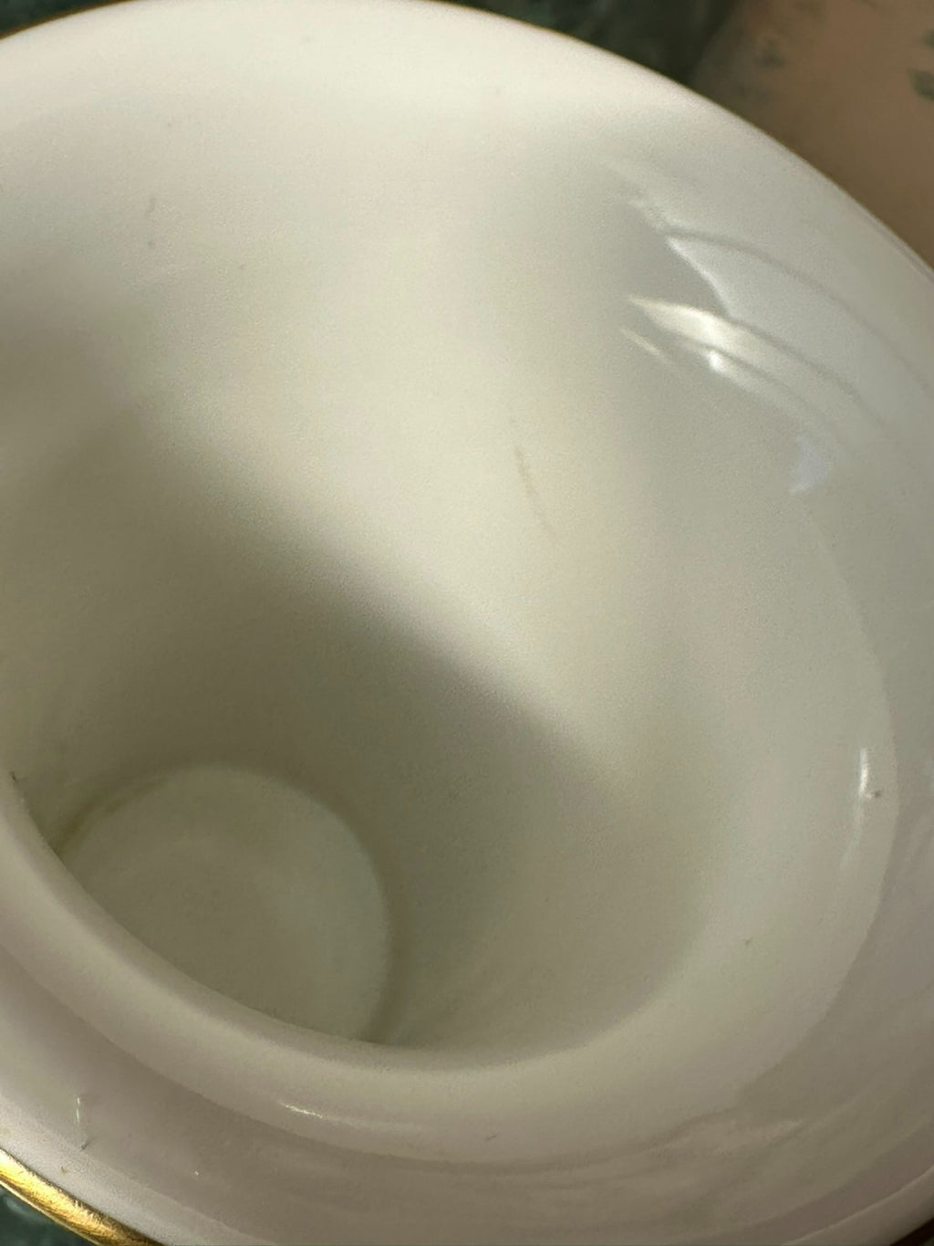 Meissen Porzellan Vase handbemalt Erste Wahl Trompetenvase Blumen